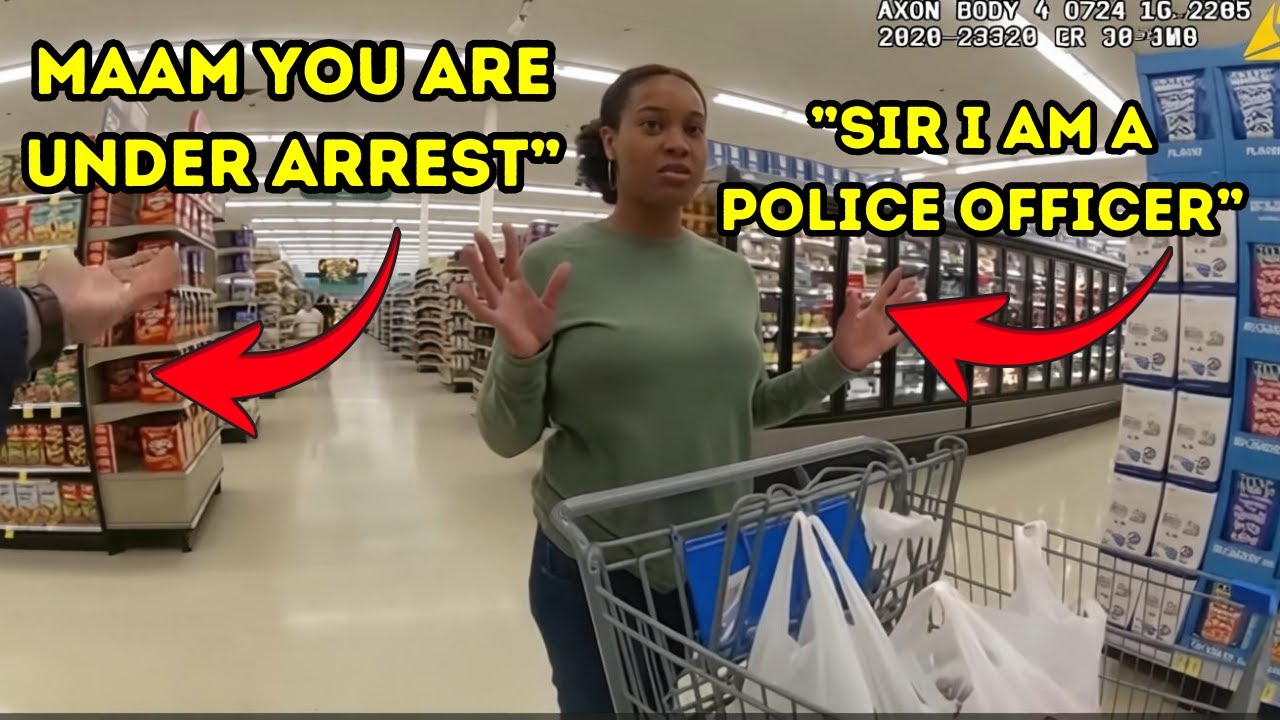 Sheriff Arrests Black Woman in Grocery Store — Moments Later Learns She’s an Off-Duty Police Officer