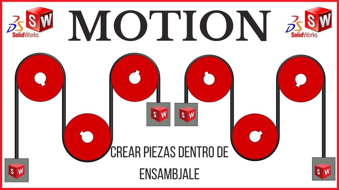 TUTORIAL DE SOLIDWORKS ENSAMBLAJES ESTUDIO DE MOVIMIENTO YouTube
