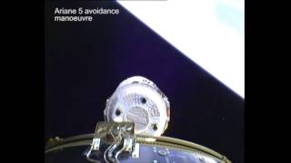 Sterex images of ATV-4 launch: ATV-4 Release sequence