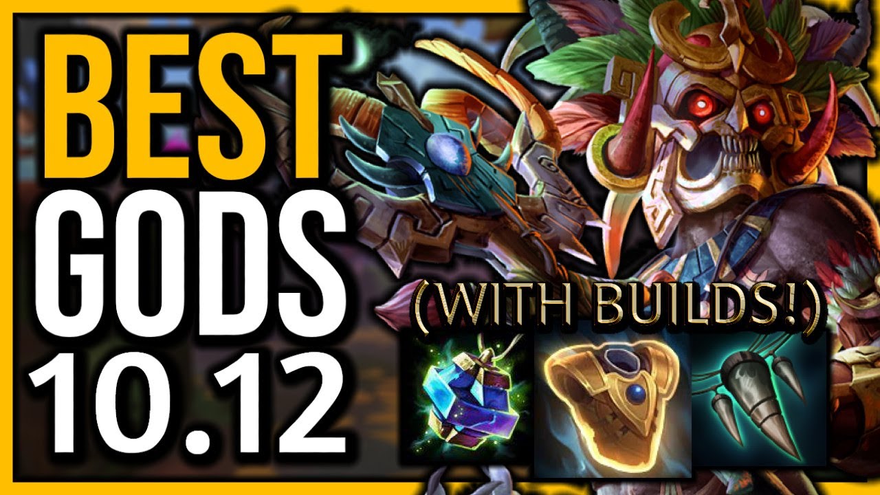 Top 3 Gods For EVERY ROLE (w/ Builds) To Carry In Patch 10.12! SMITE