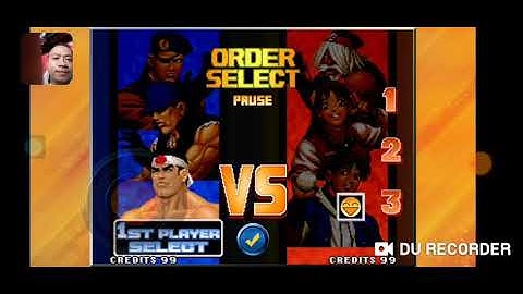 Team DaiMon vs team Athena the king of fighters 98 game vlog 55