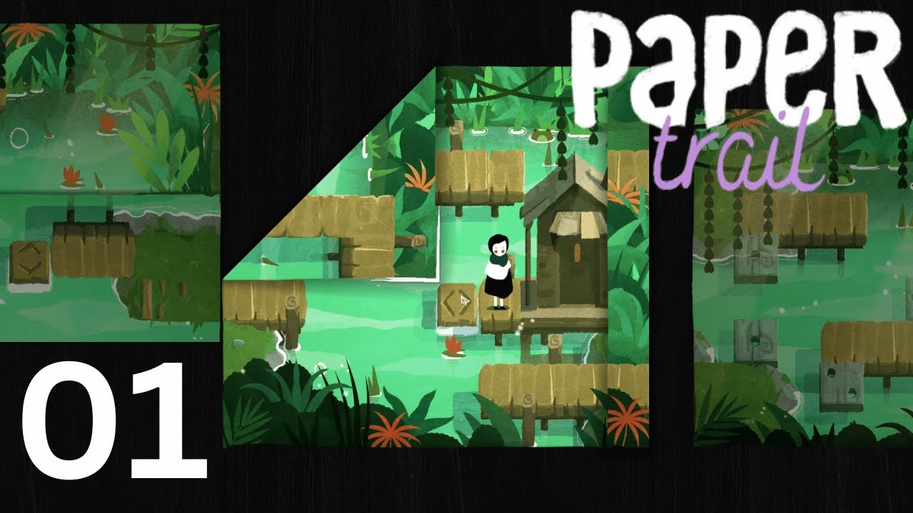 Paper Trail Demo - Folding Isn’t Giving Up - Lets Play - [Full Demo]