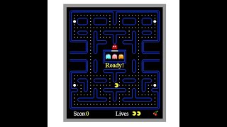 Classic Pacman Game using JavaScript screenshot 2