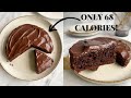 Entire chocolate cake for 270 calories  healthy  low calorie chocolate cake