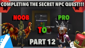 COMPLETING THE SECRET NPC QUEST! Mining Simulator NOOB TO PRO (PART 12) ROBLOX