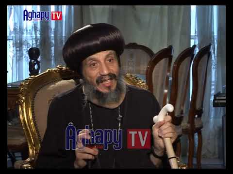 الانبا انطوني الدكتور قاللي فاضلك 3 شهور و تموت شوف البابا شنودة قاله ايه قناة اغابى