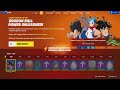 There's A FREE Dragonball Super BATTLE PASS (Dragonball Super x Fortnite FREE Rewards)