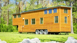 35ft Gooseneck Tiny House by Timbercraft Tiny Homes | Lovely Tiny House