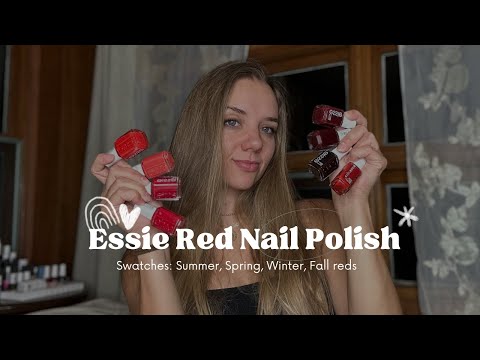 Essie Red Nail