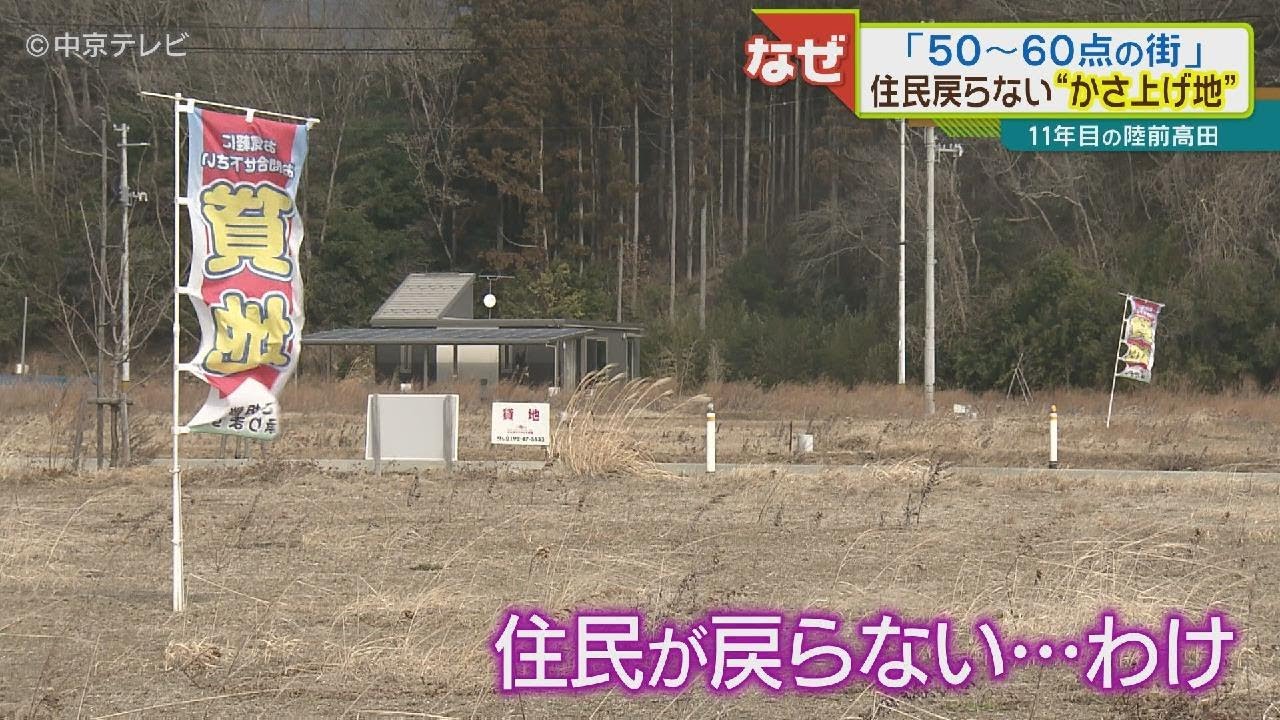 【震災から11年】名古屋が支援する岩手・陸前高田市　完成もなぜ住まない？復興の難しさ