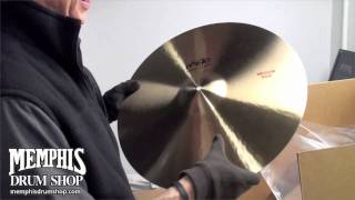 Paiste Formula 602 Cymbal Unboxing at Memphis Drum Shop & myCymbal.com