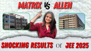 Details Best JEE Coaching in Sikar 🔥 Matrix vs Allen | JEE Mains 2025 Results & Topper Analysis! News