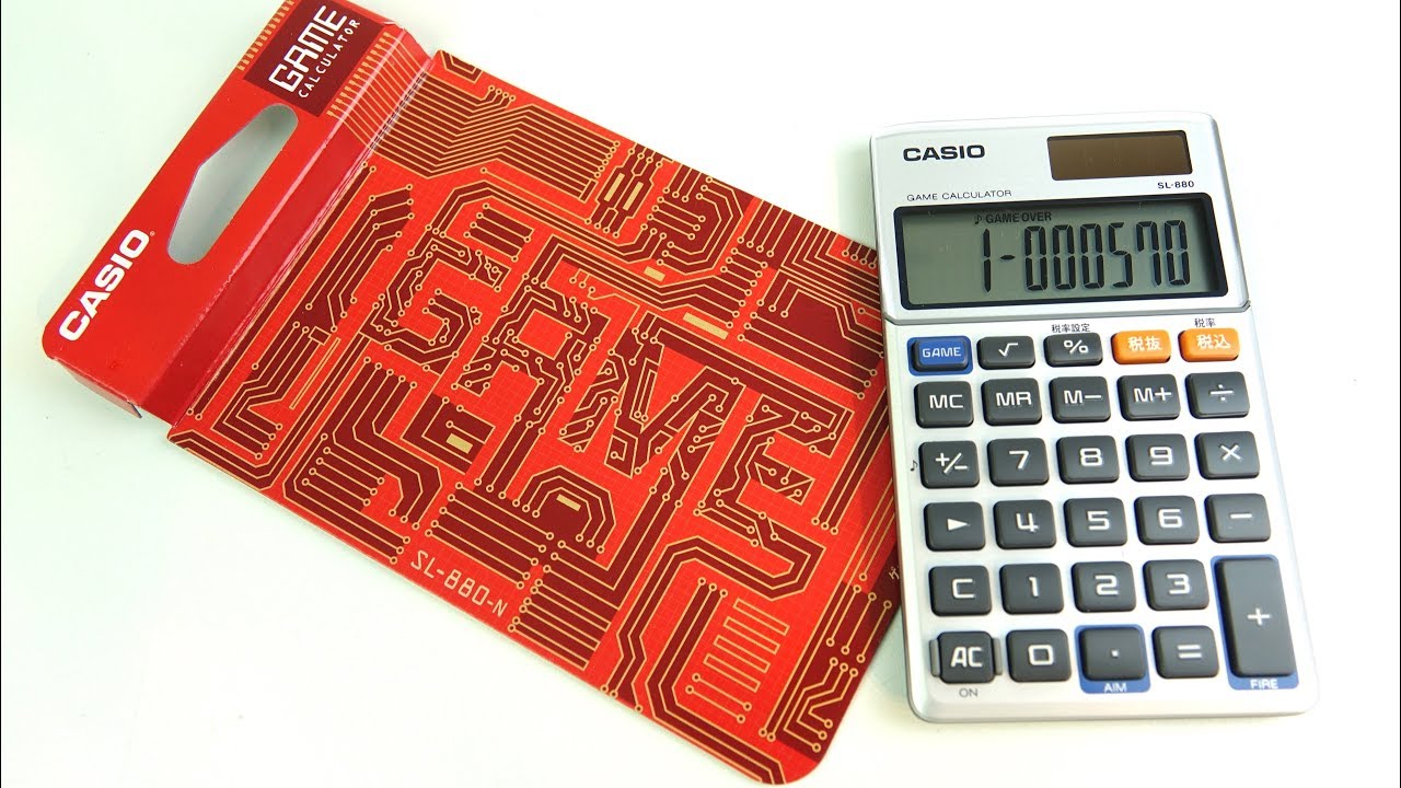    The 1980's Maths Teachers' Enemy - CASIO NUMBER INVADERS are back (short outro version) - This was how we snuck/sneaked an electronic game into class in 1982