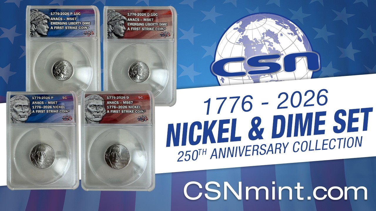 AMERICA'S 250TH ANNIVERSARY COINS!!! 4-Coin Collectors Set - YouTube