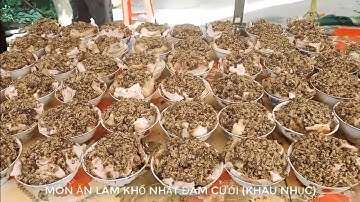 XEM LÀM MÓN KHAU NHỤC LẠNG SƠN VẤT VẢ KỲ CÔNG ĐÚNG LÀ NHỤC THẬT