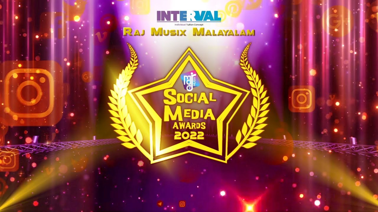 Social Media Award 2022 - Promo | 15 Jan 2023 at 2:00 PM | Award Show | Raj Musix Malayalam