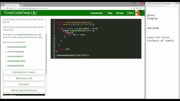 Free Code Camp - Pig Latin - Solution