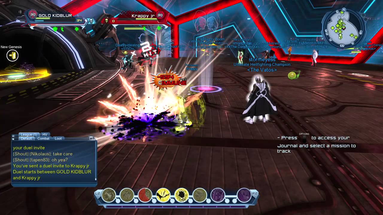 KIDBLUR VS KRAPPY JR DCUO