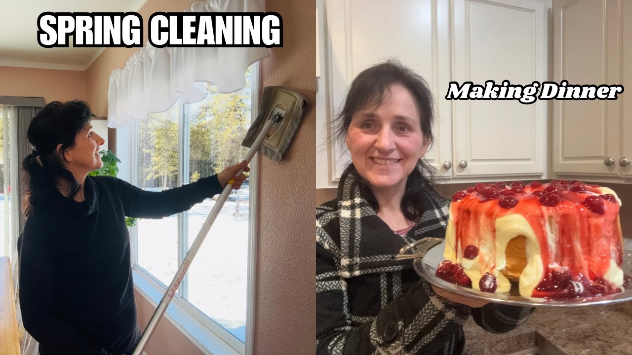 Early Spring Cleaning Day: Blinds, Walls, Declutter + Simple Ribeye Dinner