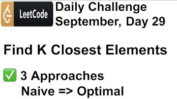 ✅ Find K Closest Elements | Leetcode Daily Challenge  | Leetcode solutions | C++ | Coding