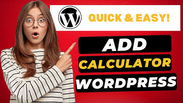 How To Add Calculator In WordPress 2025 🔥 - (FAST & Easy!)