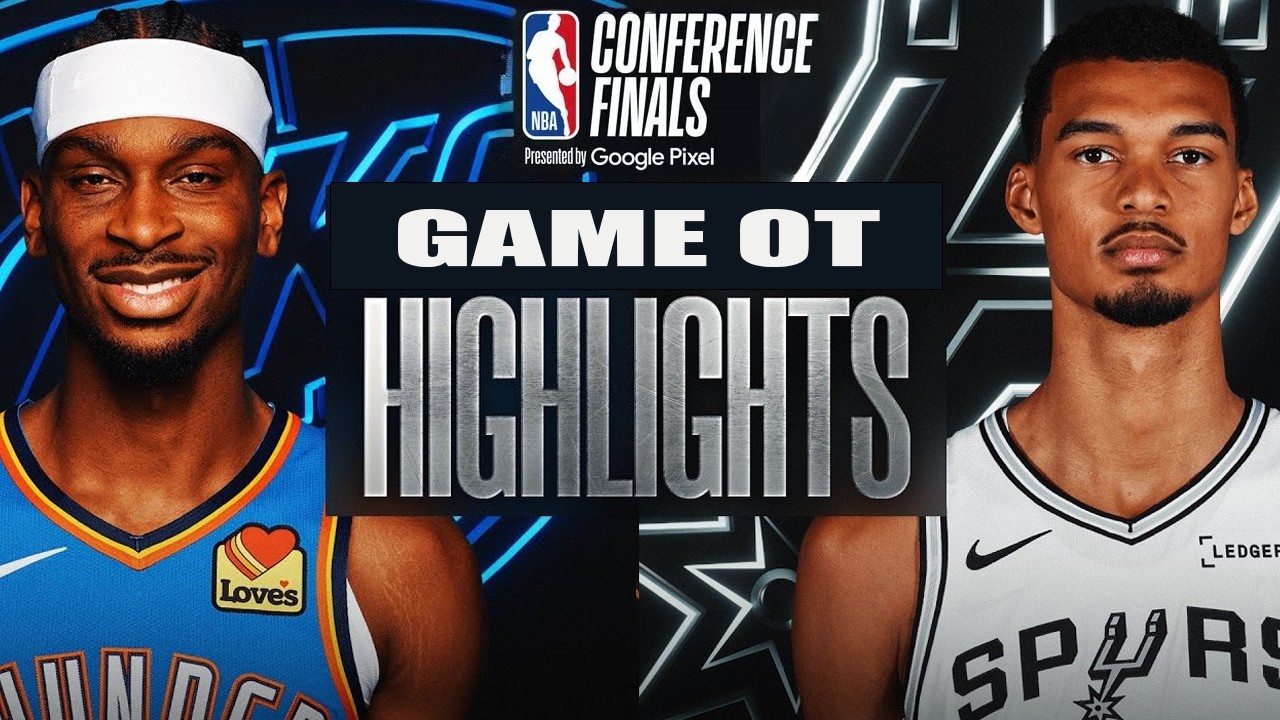 Oklahoma City Thunder vs San Antonio Spurs Game OT 2 Highlights - May 18,2026 | NBA Conference Final