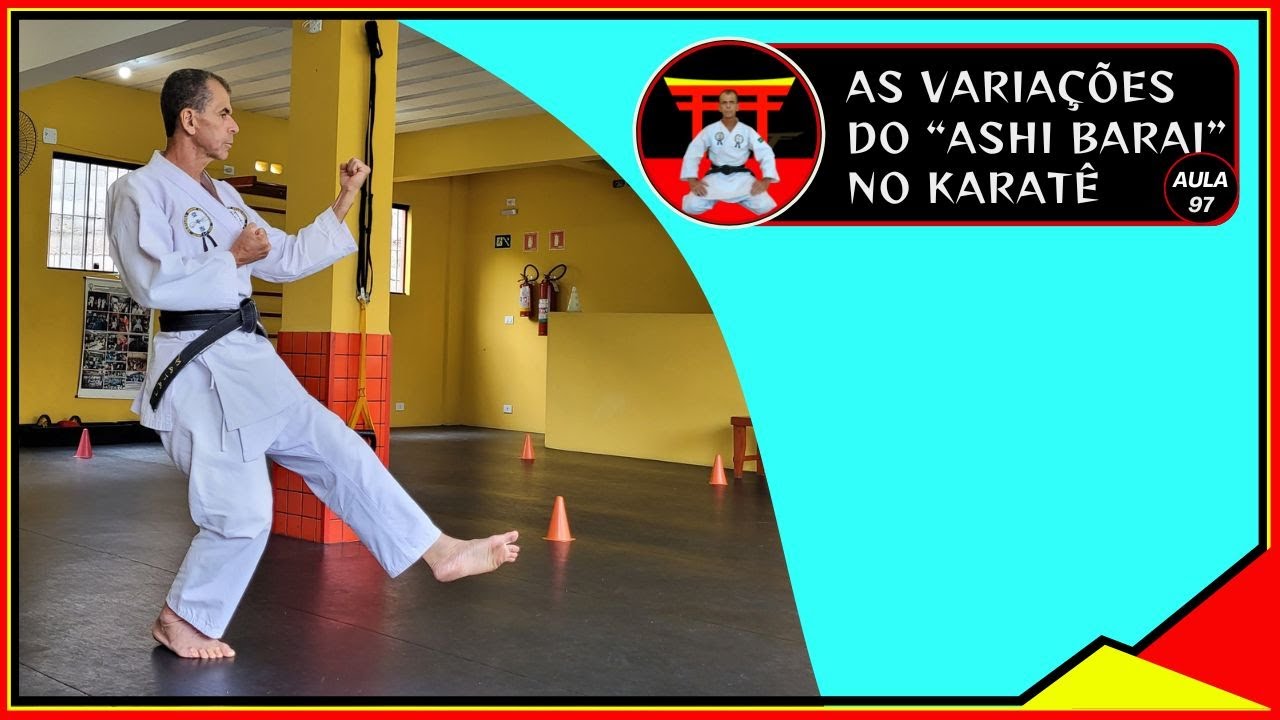 As variações do “Ashi Barai” no karatê