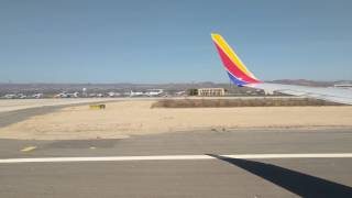 Taxi & Takeoff from Los Cabos International Airport (SJD) | Southwest Airlines | 4K
