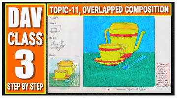 DAV CLASS 3 | LESSON 11 | STEP BY STEP | dav | D.A.V. | dav school | dav school class 3