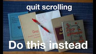 Tired of Doomscrolling Try this instead (shorthand)