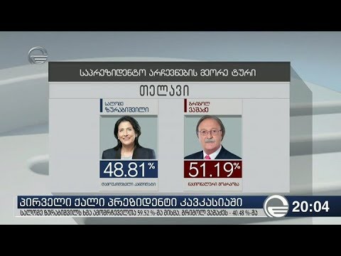 პირველი ქალი პრეზიდენტი კავკასიაში