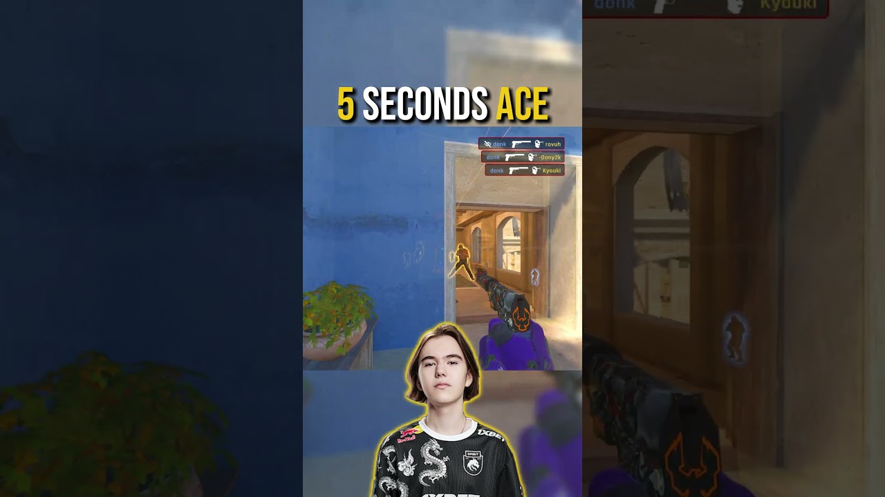 DONK’s fastest ACE ever 😱  