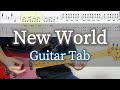 New World - L'Arc〜en〜Ciel / Guitar Tab