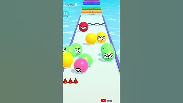 Going Balls, Ball Run 2048 android mobile games #shorts #5