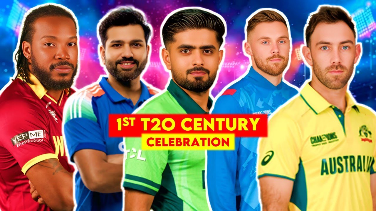 Top 10 Batters 1st T20 Century Celebrations | Cricket World HD