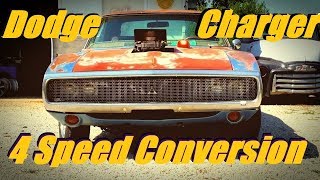 Mopar B Body 4 speed Conversion 1970 Dodge Charger Jezebel BUILD pt 3 Net Worth