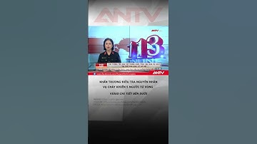 Thủ tướng chỉ đạo điều tra nguyên nhân vụ cháy làm 5 người chết #antv #shorts #thoisu #chaykimhoa