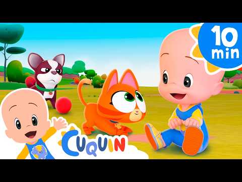 Cuquín tenía una gatita 😻 | Cinco patitos | Mejores canciones infantiles de Cleo y Cuquín