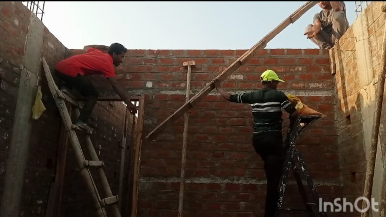 4 Inch Wall Bottom Setting Method | Building Construction