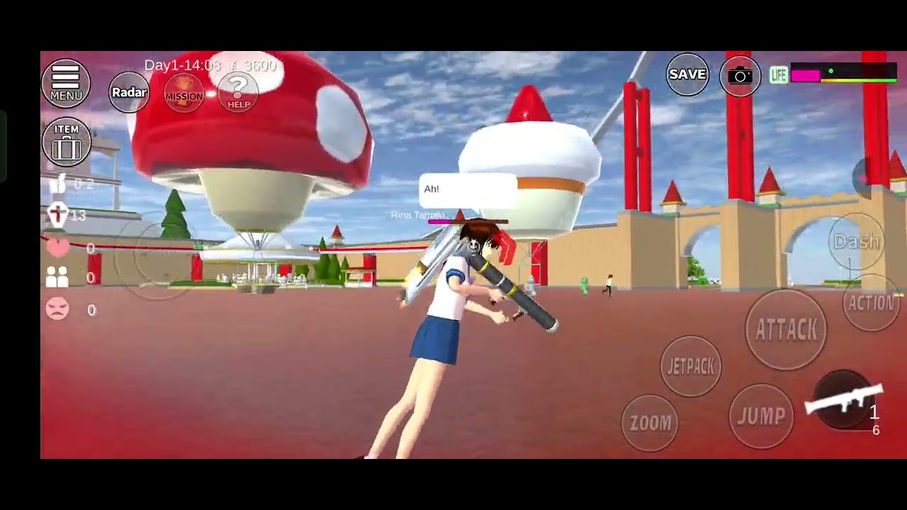 Sakura simulation: mafia fights each other 