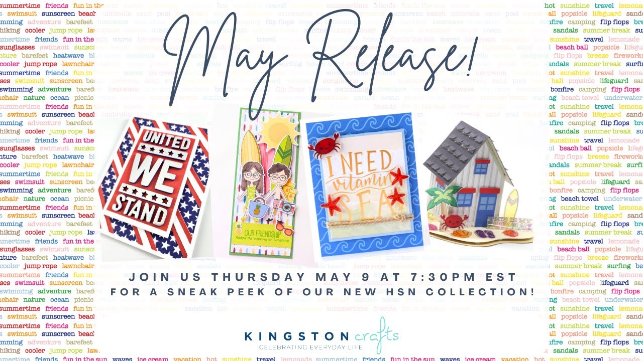 Kingston Crafts HSN May Sneak Peek! YouTube