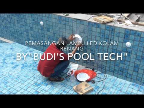  PT BUDI S POOL TECH PEMASANGAN LAMPU  LED  KOLAM 