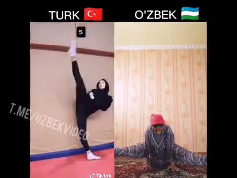 Turkish and Uzbek girl 👍