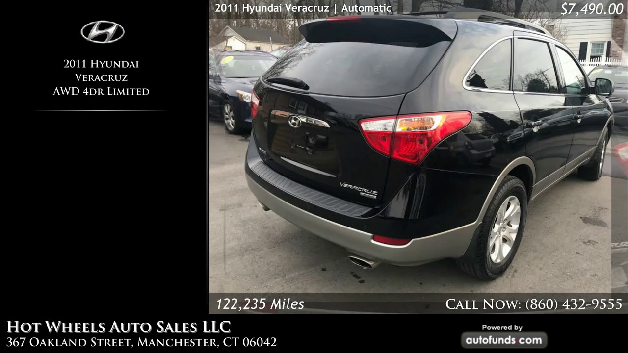 Used 2011 Hyundai Veracruz Hot Wheels Auto Sales LLC, Manchester, CT