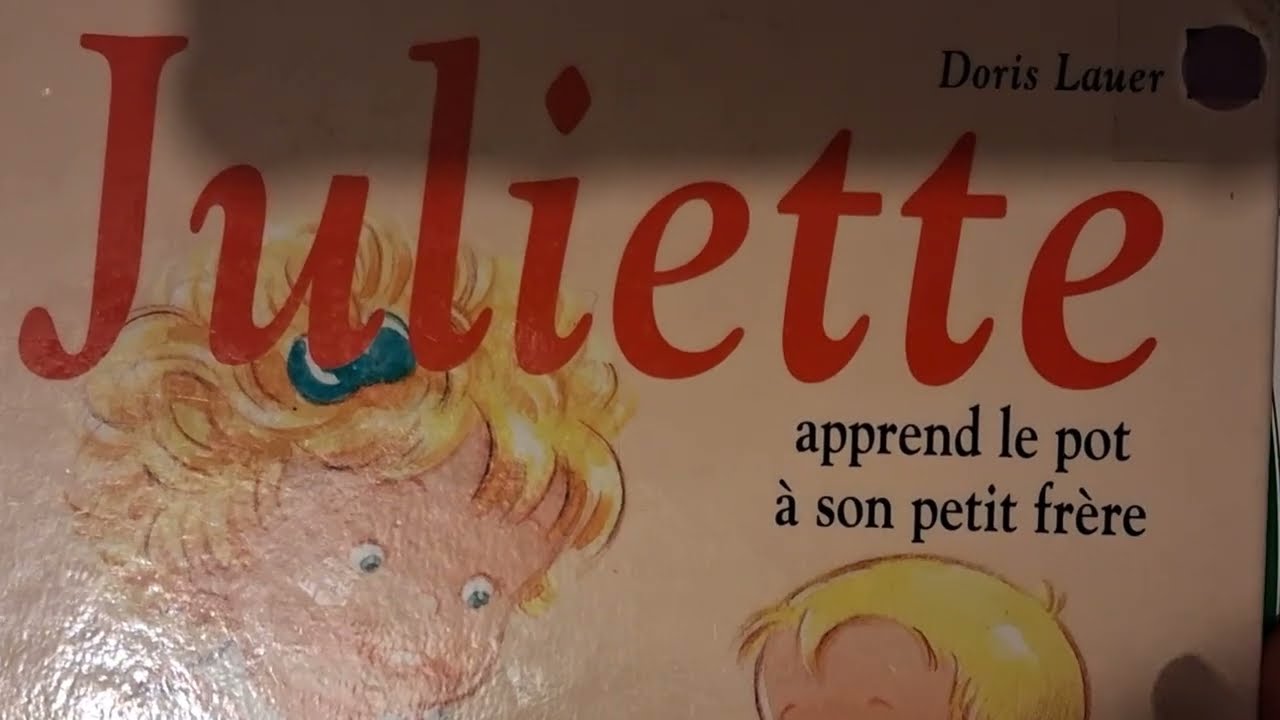 lecture (Juliette  apprend le pot àson petitfrère) #lire en français 