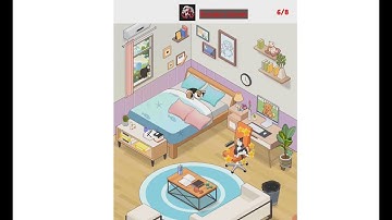 Annoying Puzzle game level 101 find 8 hidden cats in the room