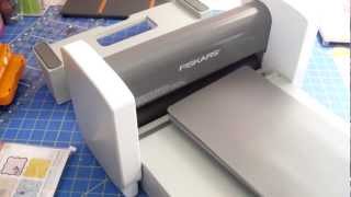 Fiskars Fuse  Creativity System How To Use Sizzix Dies