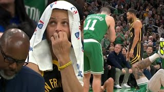 STEPH HEARS IT FROM BOSTON FANS AFTER SHOCKED BY 50-POINT BLOW OUT! AIRBALLS!