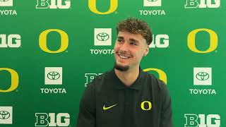 Kyler Kasper (Oregon Media Day 2024)