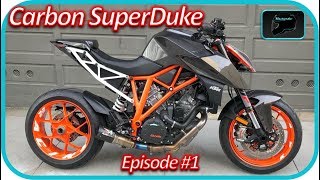 CARBON FIBER SuperDuke Build Series Episode #1 - Carbon Fairings!